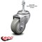 Service Caster 3.5 Inch Gray Polyurethane Wheel Swivel 10mm Threaded Stem Caster SCC SCC-TS20S3514-PPUB-M1015 - alternate 1